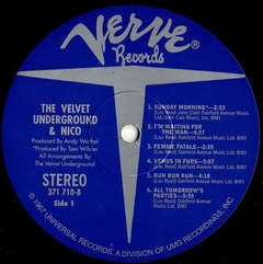 LP The Velvet Underground & Nico (2020) - Rio Records