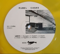 LP Rubel - Casas (2021) Vinil Amarelo + Revista - Rio Records