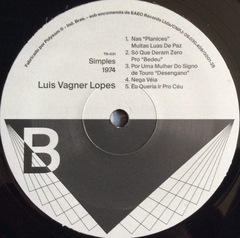LP Luis Vagner - Simples (2021) Três Selos - Rio Records