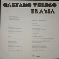 LP Caetano Veloso – Transa (2023/Universal) - loja online