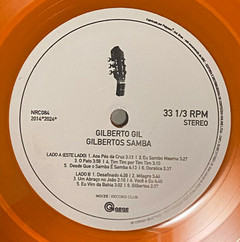 Imagem do LP Gilberto Gil – Gilbertos Samba (2024)