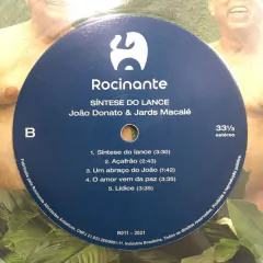 LP João Donato & Jards Macalé - Síntese Do Lance - Rio Records