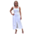 Vestido Longuete Regata com Cinto - comprar online