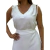 Imagem do Vestido Midi Detalhe nos Ombros com Faixa
