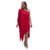 Vestido Midi Assimétrico um Ombro Só na internet