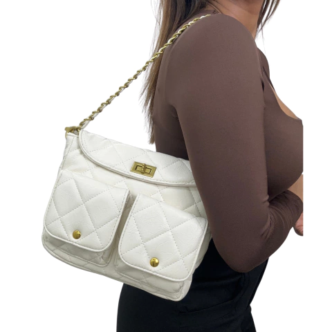 Bolsa Ombro Matelassê - Velki´s Moda Feminina