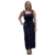 Vestido Longuete Regata com Cinto