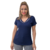 Blusa Manga Curta Decote V Pérolas - Velki´s Moda Feminina