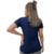 Blusa Manga Curta Decote V Pérolas - comprar online