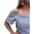 Conjunto Short Com Blusa Ciganinha - comprar online