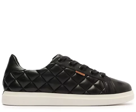 ANACAPRI TÊNIS PRETO COSTURAS MATELASSÊ