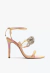 SCHUTZ SANDÁLIA FLORA HIGH COURO ROSA