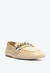 SCHUTZ MOCASSIM COURO CORRENTE BEGE - comprar online