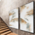 Quadros Decorativos Texturas em Diálogo Conexão entre Movimento e Calmaria - Kit 2 Quadros - comprar online
