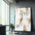 Quadro Decorativo Texturas em Diálogo Conexão entre Movimento e Calmaria - comprar online