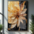 Quadro Decorativo Abstrato Floral Moderno