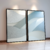 Quadros Decorativos Harmonia Ondulante Dança do Azul e do Cinza- Kit 2 Quadros - comprar online