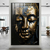 Quadro Decorativo Buda Dourado