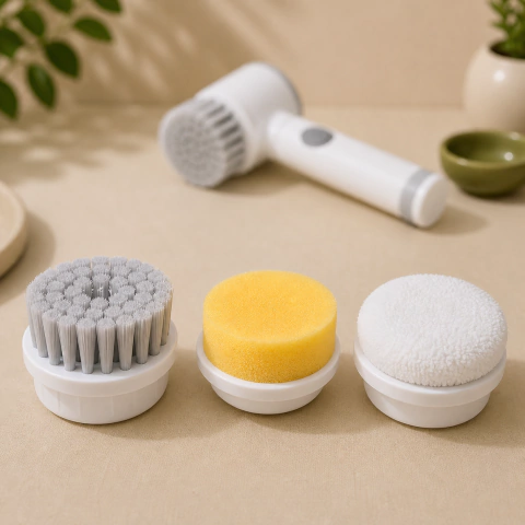 Kit acessórios para sua escova elétrica: 1 esponja, 1 cerdas, 1 espuma - comprar online