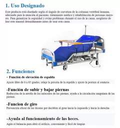Cama Hospitalaria Electrica Multifuncional Premium en internet