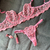 Conjunto tule coração calcinha fio - PinkLingerieStore