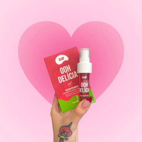 Ooh Delícia Calda picante pra oral Intt - comprar online