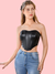 Tomara que caia couro fake shein TAM G - comprar online