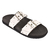 Sandálias Birken com Fivelas Duplas e Detalhes Metálicos - loja online