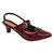 Salto Baixo Fivelas Dupla Slingback na internet