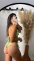 Calcinha Mari de amarrar menta cannes - comprar online