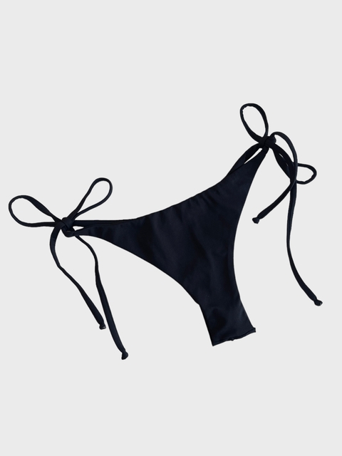 Calcinha Déia de amarrar preta