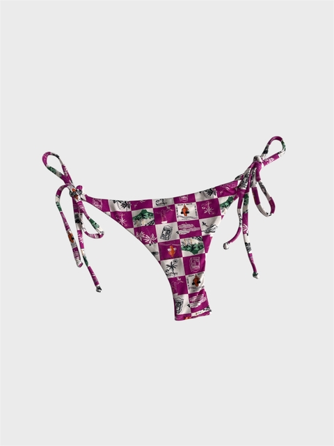 Calcinha Déia de amarrar Rio rosa - comprar online