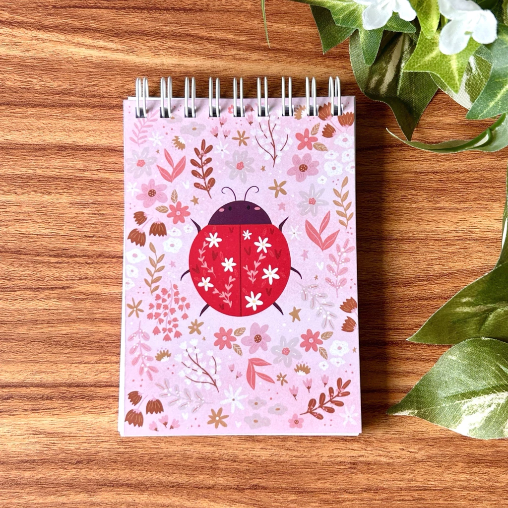 Caderneta - Joaninha