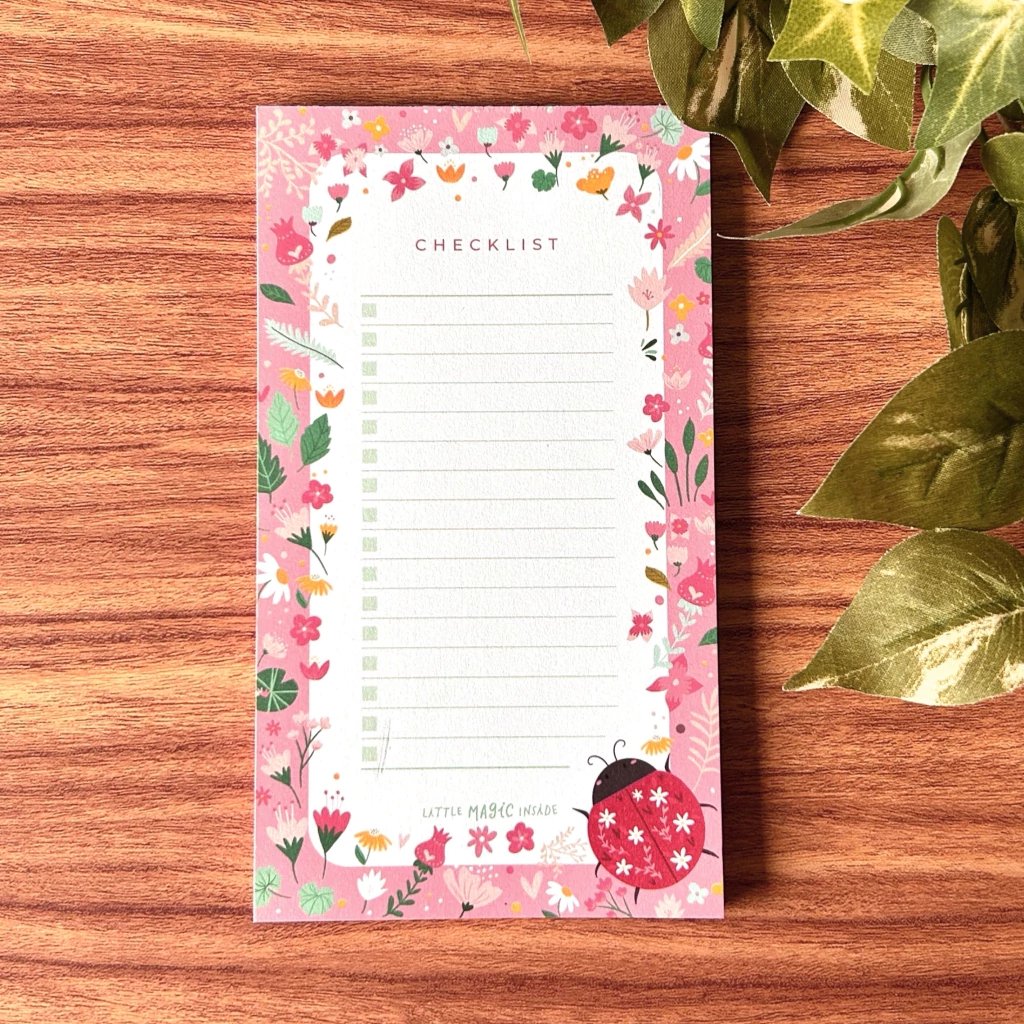 Bloquinho - Joaninha