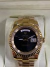 Imagem do Relógio Rolex Day-Date preto gold c Caixa e Manual