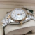 Relógio Rolex feminino datejust branco caixa e manual - loja online