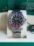 Relógio Rolex GMT-Master II Pepsi pulseira oyster