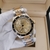 Relógio Masculino Tudor Geneve misto Fundo Dourado