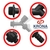 TORNEIRA JARDIM 1/2 E 3/4 PRETA SLIM KRONA - 0786 - comprar online