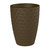 Vaso Cone Diamante M 40X34 Marrom Barroco Cali