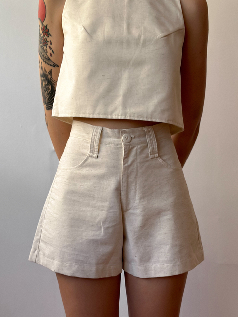 Shorts Benta Natural