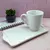 PLATO RECTANGULAR JASPEADO - comprar online