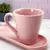 TAZA CÓNICA ROSA - comprar online