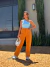 Calça Wide Leg Recote Sunset