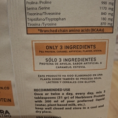Proteina Vegana Caramelo Herbivore en internet