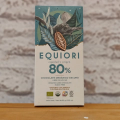 Chocolate Orgánico 80% Sin Azúcar