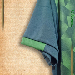 Camisa Palmeiras Effect Squares Verde Escuro - loja online