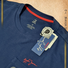 Camisa Ayrton Senna manga longa - Azul - loja online