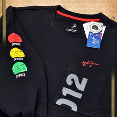 Camisa Ayrton Senna manga longa - Preta na internet
