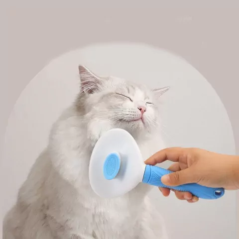 Escova removedora de pêlos para cães e gatos